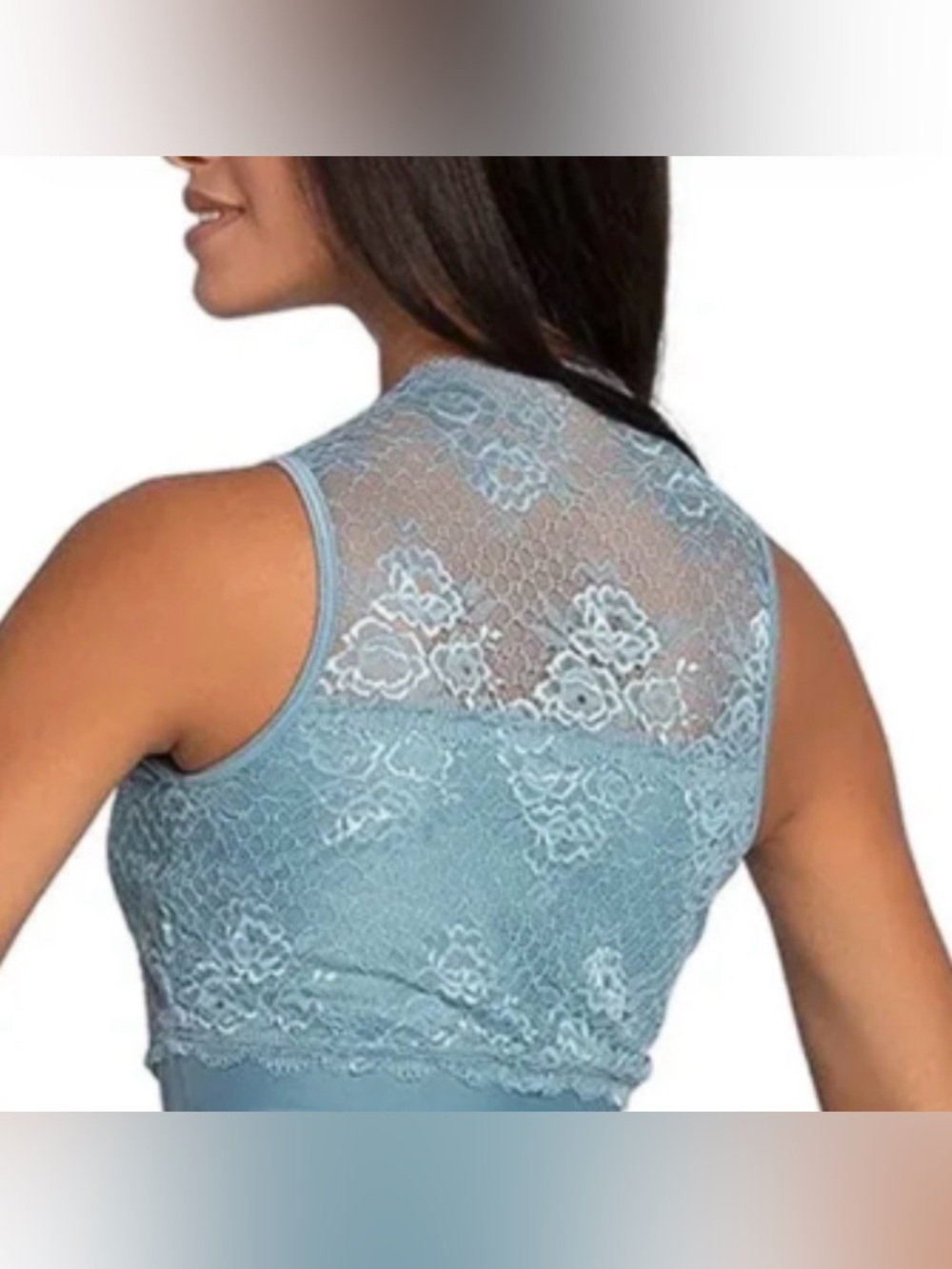 BNWT So Danca Lace Crop Top - Picture 2 of 5